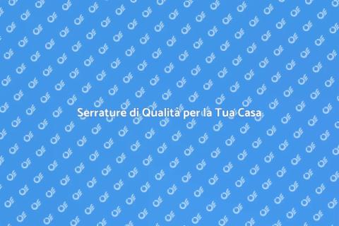 Installare Serrature per la Sicurezza