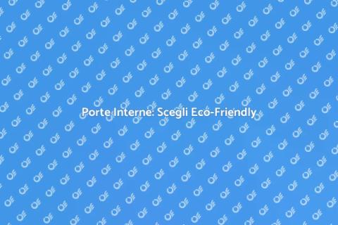 Sostituzione Porte Interne Ecologiche