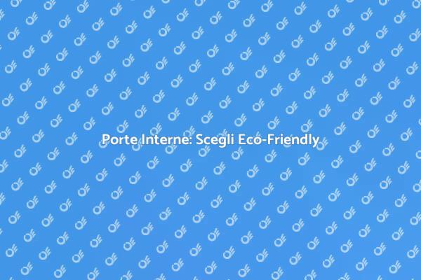 Ristruttura con Porte Sostenibili
