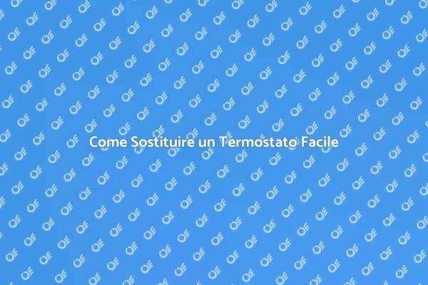 Sostituzione Termostato: Passo dopo Passo