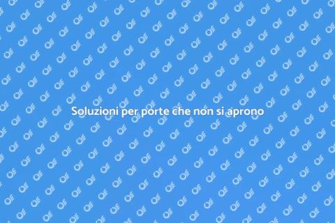 Rimettere in sesto una porta difettosa
