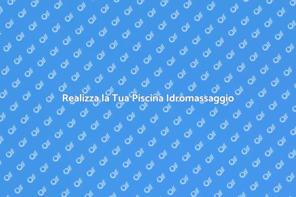 Piscina Idromassaggio: Relax in Giardino