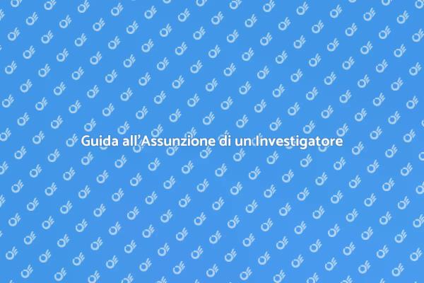 L'Essenziale per Assumere un Investigatore