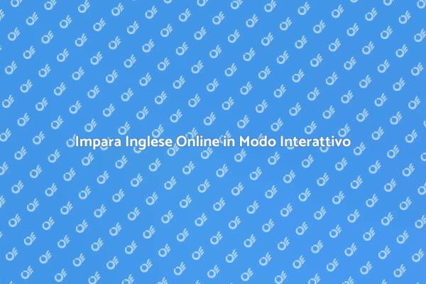 Migliora il Tuo Inglese Online