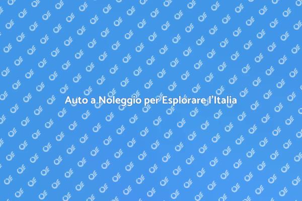 Noleggio Auto: Libertà di Scoprire!