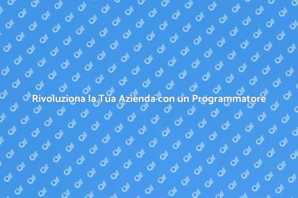 Sfrutta il Potere del Programmatore Software