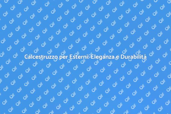 Ristruttura con Calcestruzzo Esterno