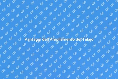 Ampliare un Telaio in Legno