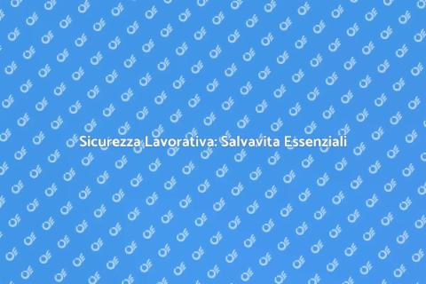 Salvavita Industriali per Sicurezza