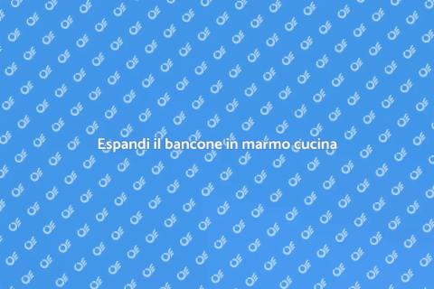 Ampliare bancone in marmo cucina