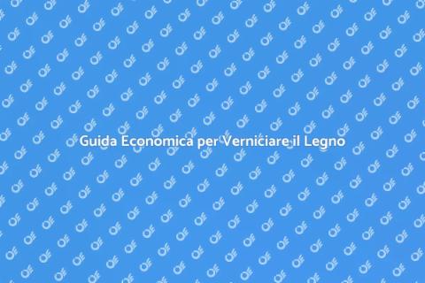 Verniciare Legno da Esterno Economico