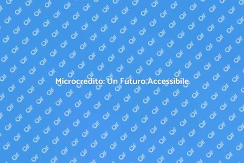 Supporto ai Programmi di Microcredito