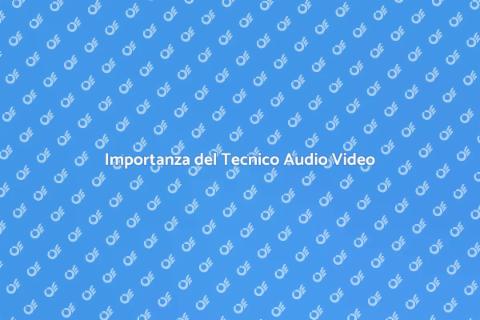 Tecnico Audio Video Luci Essenziale