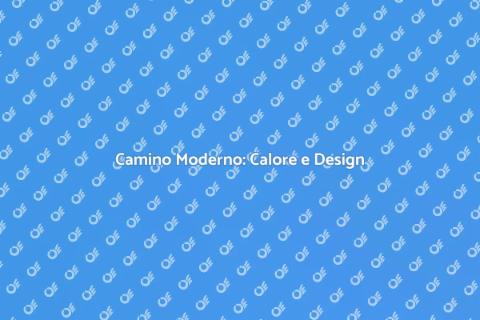 Camino in Muratura Moderno
