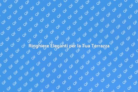 Ringhiere in Ferro per Terrazze