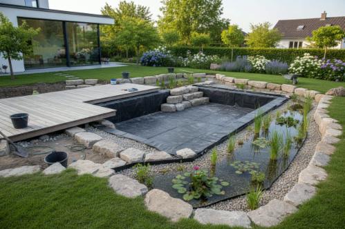 costruire piscina naturale