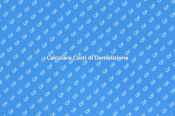 Costi di Demolizione Svelati