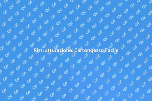 Rinnova il Tuo Controsoffitto con Cartongesso