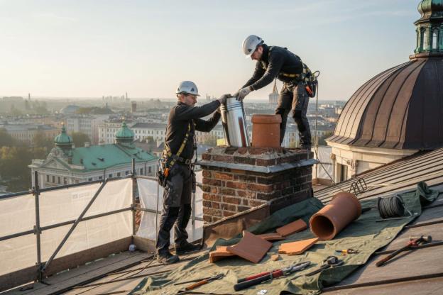 Installare canna fumaria in casa