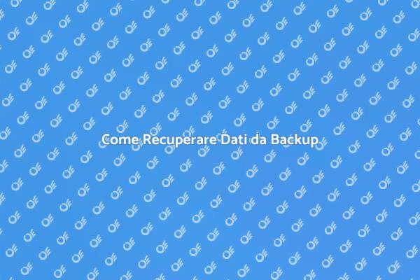 Salva i Tuoi Dati da Backup Danneggiati