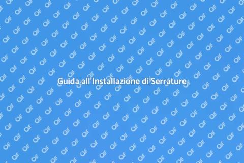 Installare Serratura Elettromeccanica