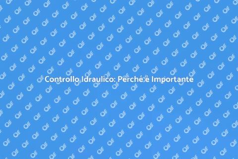Ispezione Canali Idraulici Essenziale