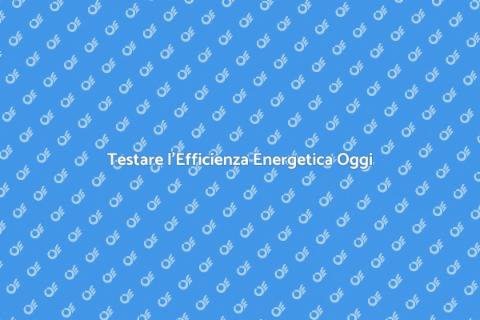 Efficienza Energetica delle Costruzioni