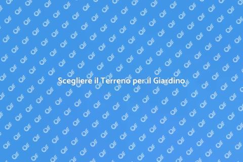 Terreno Ideale per il Giardino