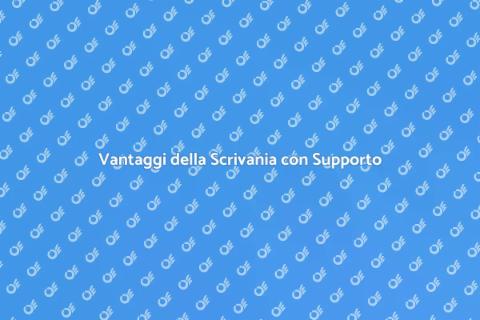 Scrivania con Supporto per Computer