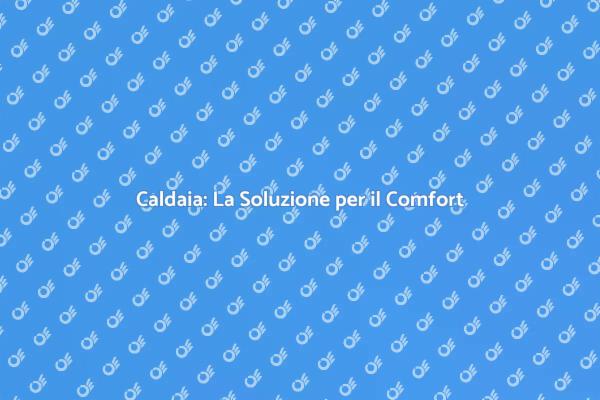Caldaia e Comfort: Guida all'Installazione