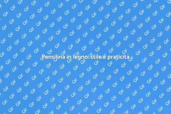Eleganza e funzionalità della pensilina