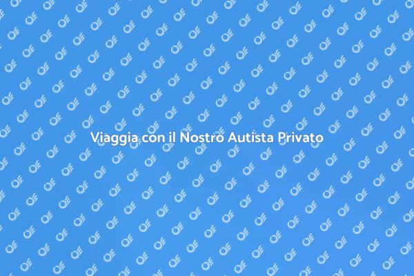 Autista Privato per le Tue Escursioni