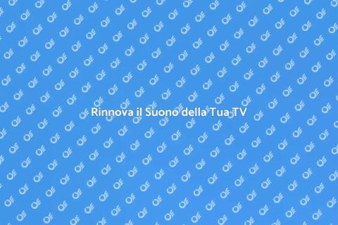 Sostituzione Impianto Sonoro TV