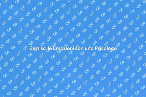Trovare un Psicologo per le Emozioni