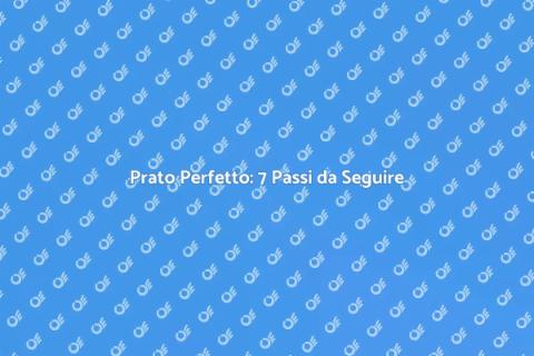Stendere il Prato: Guida Pratica e Vantaggi
