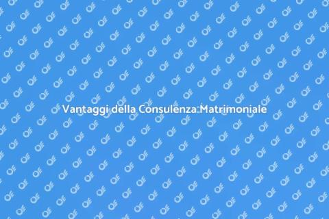 Consulenza Matrimoniale con Esperto