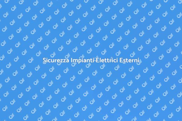 Verifica Sicurezza Impianto Elettrico