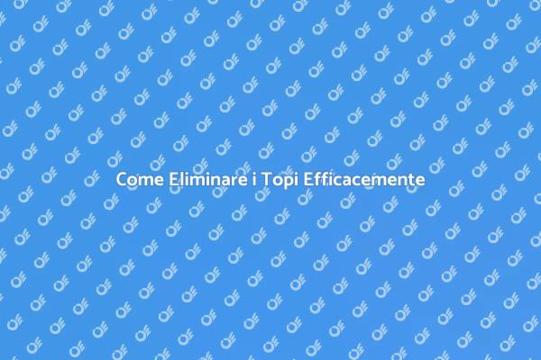 Soluzioni Efficaci per Disinfestare