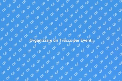 Trucco Magico per Eventi Speciali