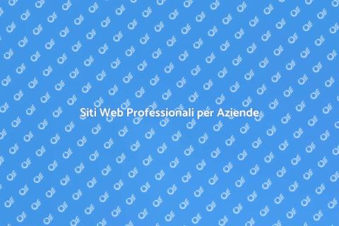 Progettazione Siti Web Professionale