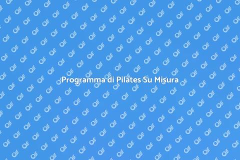 Pilates Personalizzato Online per Te