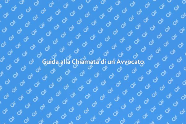 Quando è Necessario Chiamare un Avvocato?