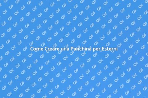 Panchina in Legno per Esterni