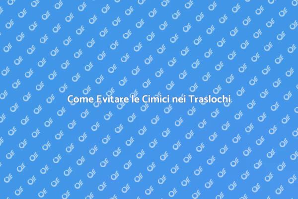 Proteggi il Tuo Trasloco dalle Cimici