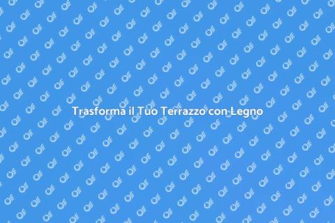 Passeggiata Fiorita sul Tuo Terrazzo