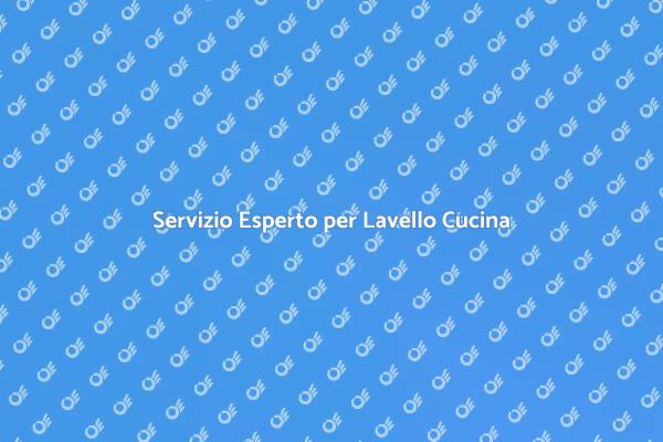 Manutenzione Lavello Cucina Efficiente