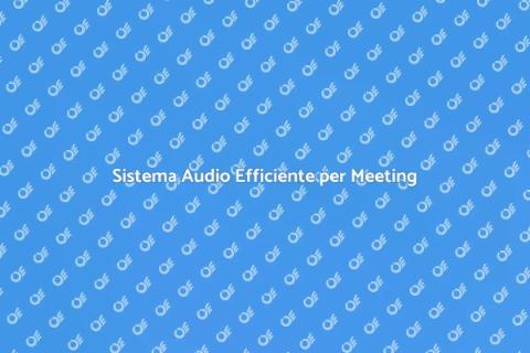 Installazione Sistema Audio in Conferenza