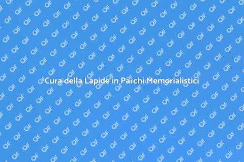 Manutenzione Lapide Parco Memorialistico