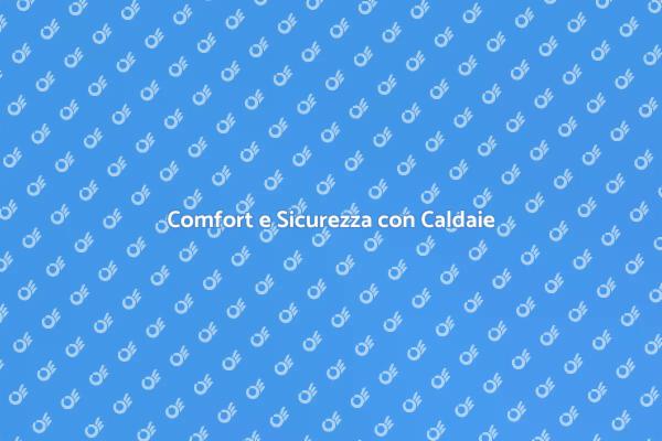 Manutenzione Caldaie per il Comfort