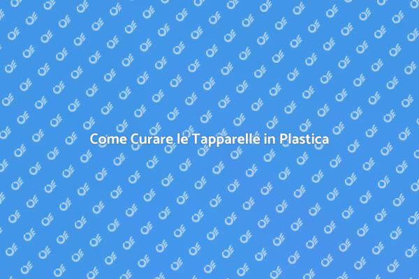 Tapparelle in Plastica: Manutenzione Facile